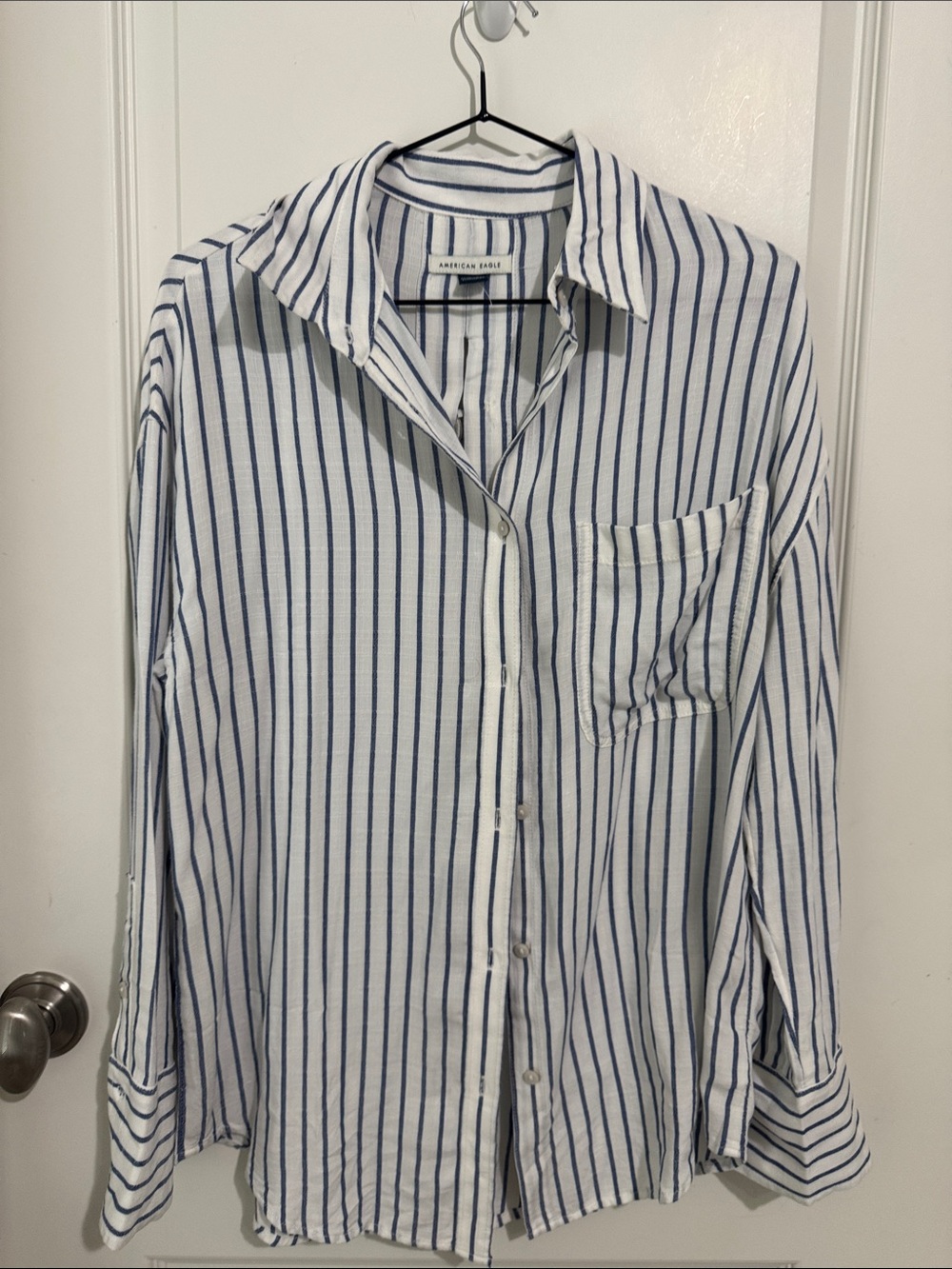 American eagle button up shirt